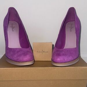 Cole Haan Fuchsia Suede Women’s Pumps